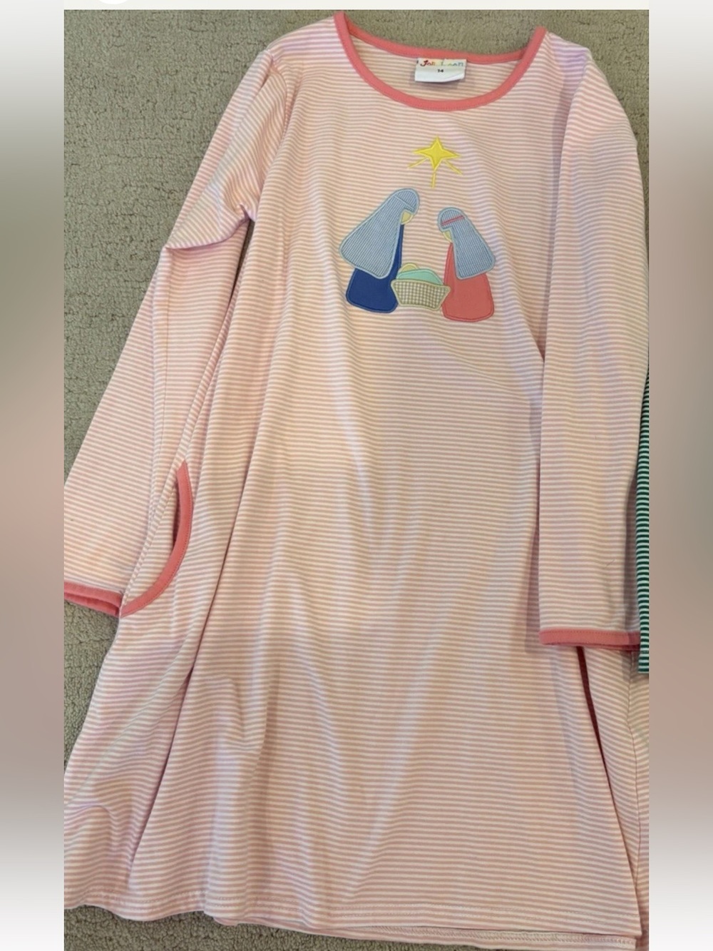Jellybean girls size 14 long dress Christmas